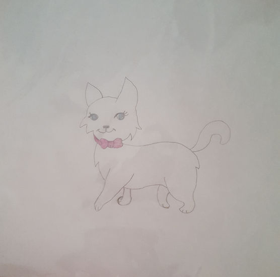 Gato fino 2 Pencil