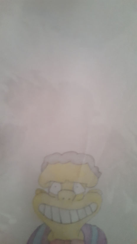 Moe sonrie