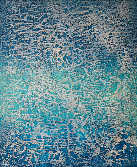 Frozen blue