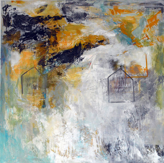 Volviendo a casa Mixed media Canvas Others