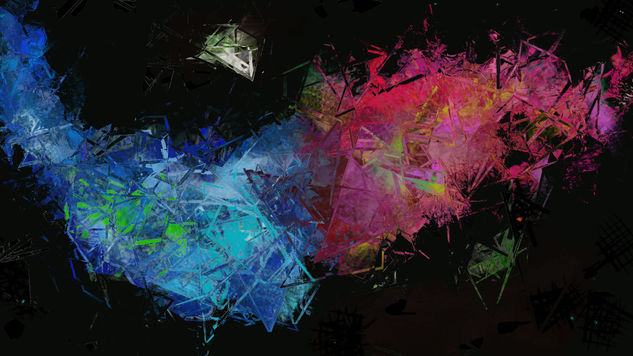 Contrary Cosmic Sructure - Limited Edition Print Only 