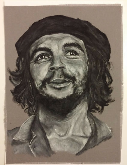 Che Guevara Acrílico Tela Retrato