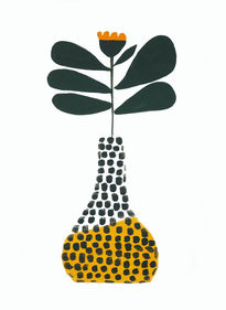 Flor minimalista en...