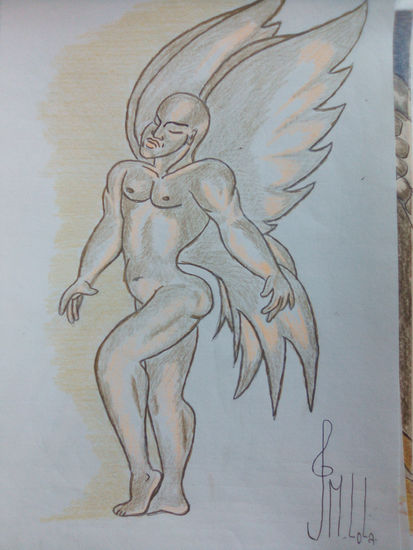 Ángel cabreado Pencil