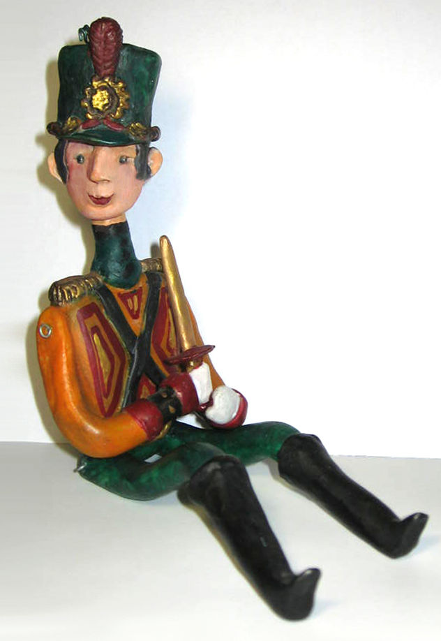 Marioneta  en Miniatura de Autor - Soldado de cuentos
