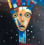 Rostro tribal con...