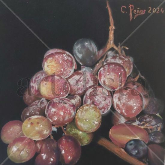 Cosecha de otoño Pastel Card Still Life Paintings