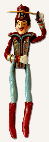 Marioneta  en Miniatura de Autor – Soldado de cuentos II