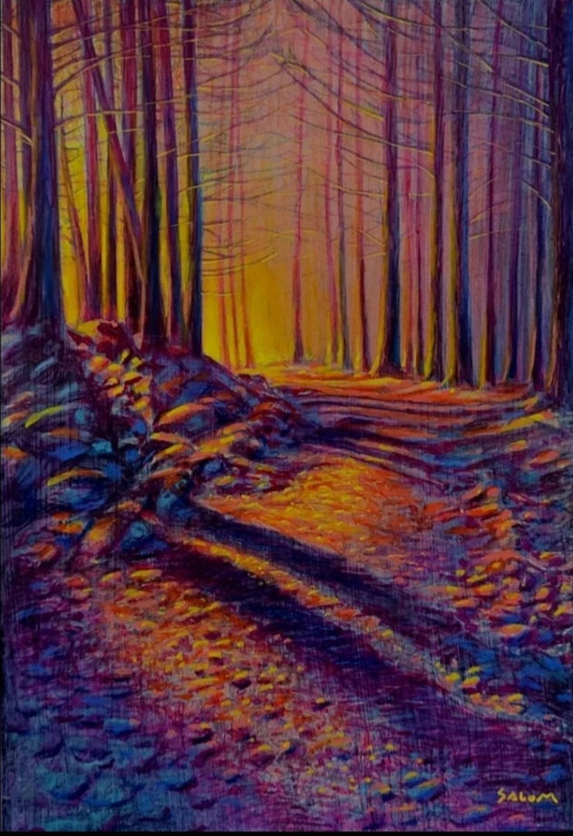 Puesta de sol de invierno