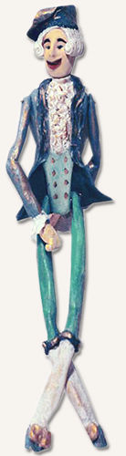 Marioneta  en Miniatura de Autor – Virrey