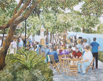 Lunchtime in Ronda