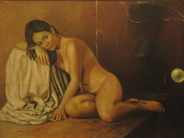 modelo s Óleo Lienzo Desnudos