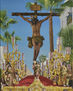 CRISTO DE LA PALMA A SU PASO POR CALLE LA PALMA