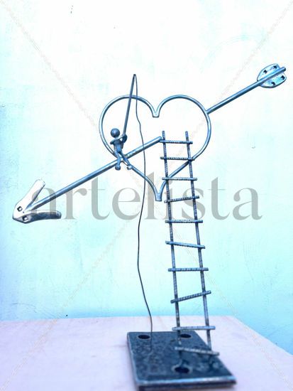 TIME LOVE Metal Figurative