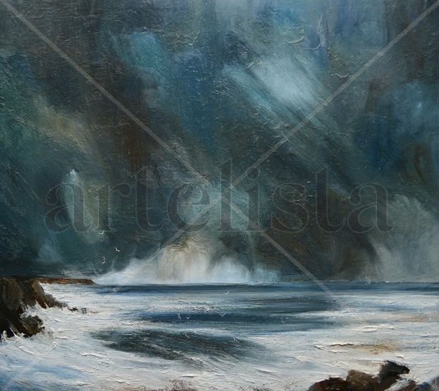 Sea Oil Canvas Marine Painting