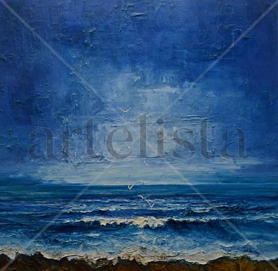 Sea Oil Canvas Marine Painting