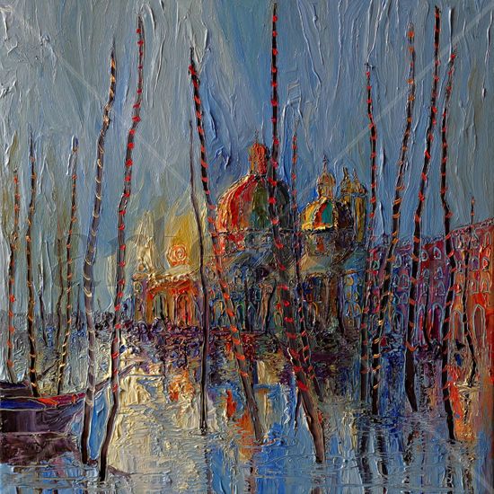 Venice Oil Canvas Landscaping