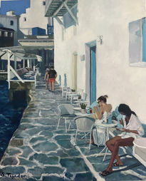 Paseo en Mykonos