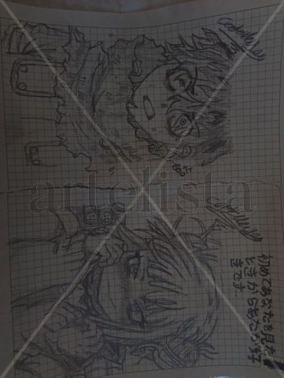 Himiko Toga y deku Pencil