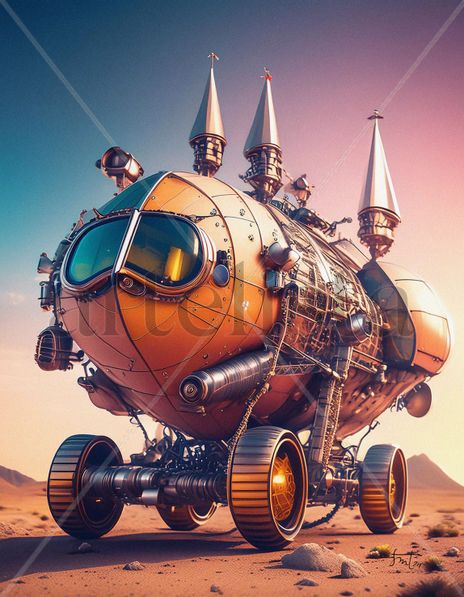 Vehículo espacial...