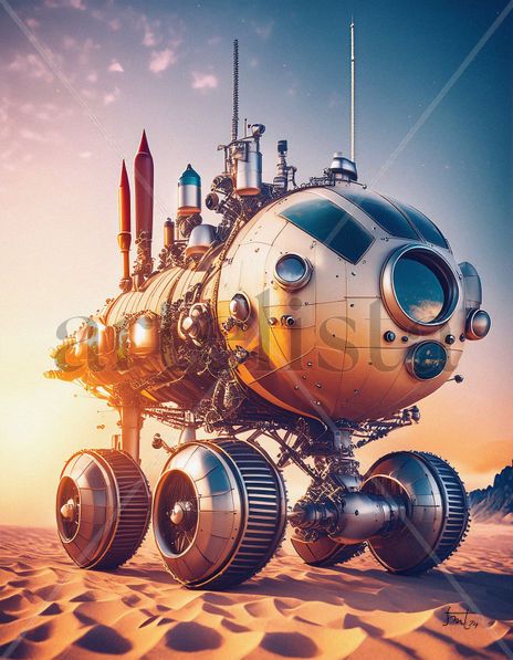 Vehículo espacial...