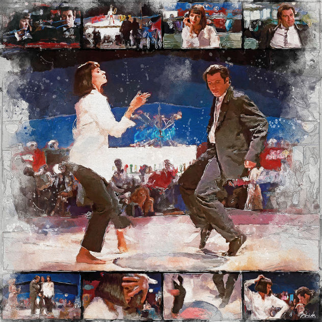 Pulp Fiction (1994) - Sequence . Twist Contest