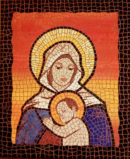 Virgen y niño Jesús