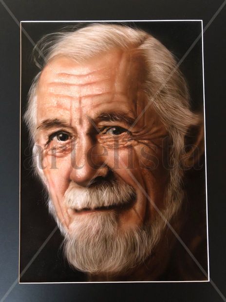 Portrait of an old man