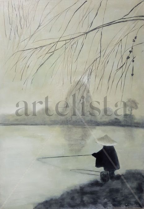 Pescando en el rio