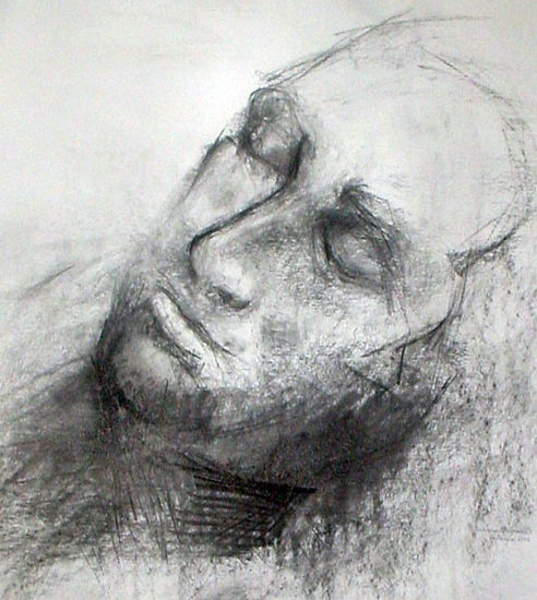 002-jayme, carbòn. Charcoal