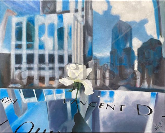 Memorial del 11S New York Oil Canvas Others