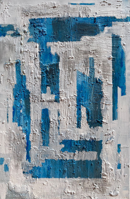 Blue strips