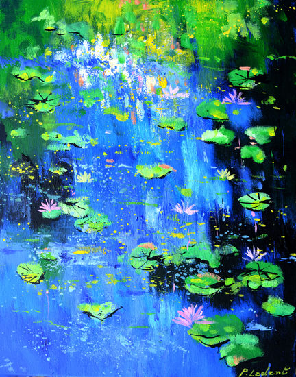 Waterlilies Oil Canvas Landscaping