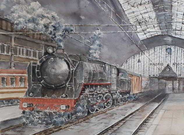 La Mikado en la Estación de Atocha ( Madrid)