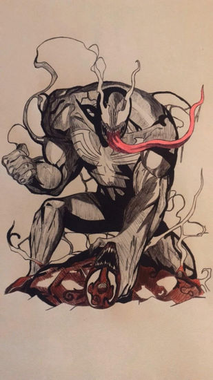 Venom vs Carnage Ink