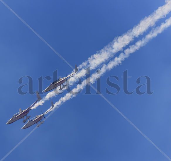 Trio de Aviones Acrobáticos Other Themes Color (Digital)