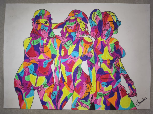 COLORFUL GIRLS Making Pen