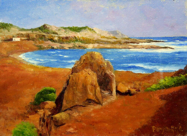 Playa de Menorca Oil Canvas Marine Painting