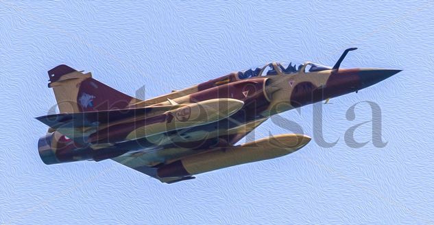 Mirage 2000D Otras temáticas Técnicas alternativas