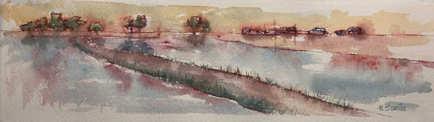 PS24/2 (Paisaje dibujado 2) Watercolour Paper Landscaping