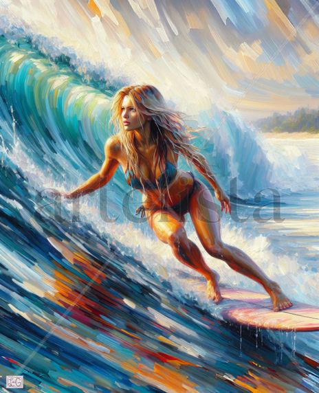 Surfeando con mal...