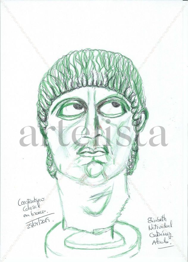Constantino colosal en bronce