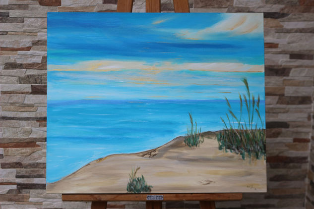 Serenity Acrylic Canvas Landscaping