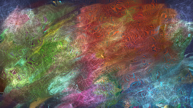 Cosmic Wave Dance - Limited Edition Print Only 