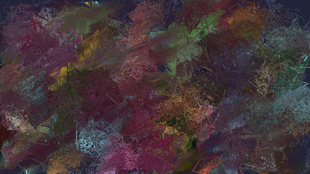 Galactic mosaic - Limited Edition Print