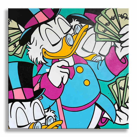 McDuck Dreams Acrylic Canvas Others