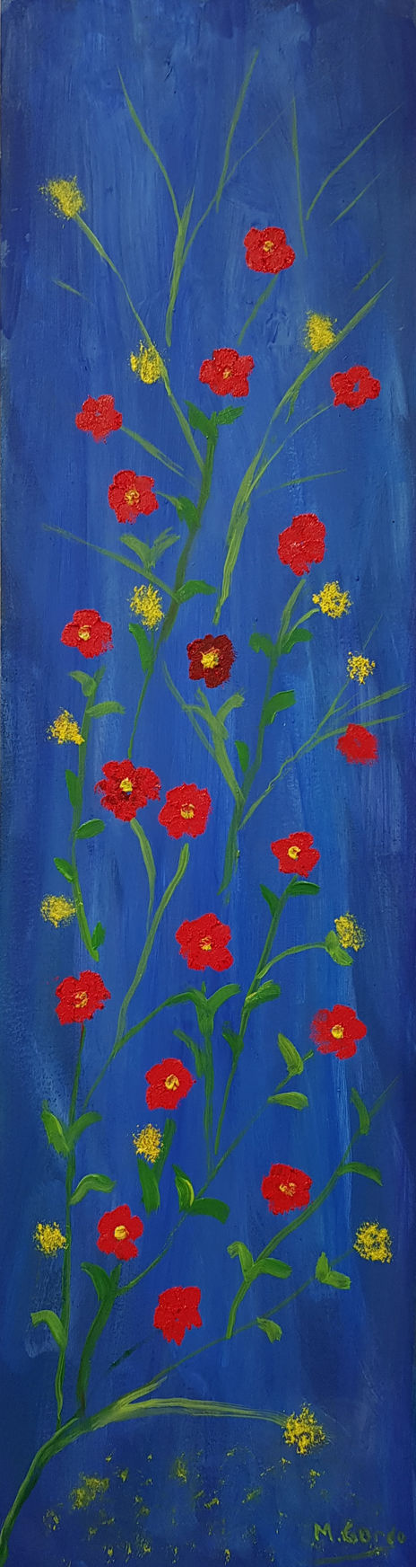 Flores rojas I