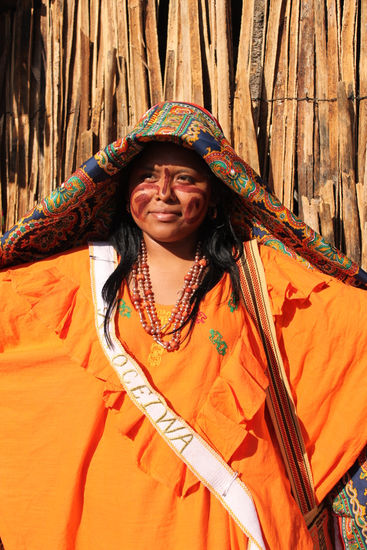 Señorita wayuu Retrato Color (Digital)