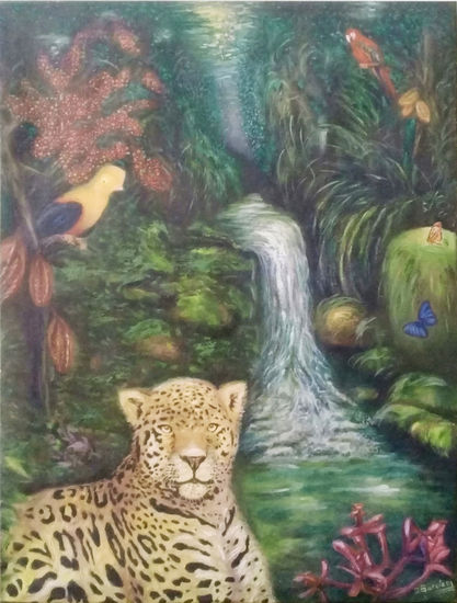 Selva Peruana Oil Canvas Landscaping