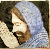 Yeshua praying